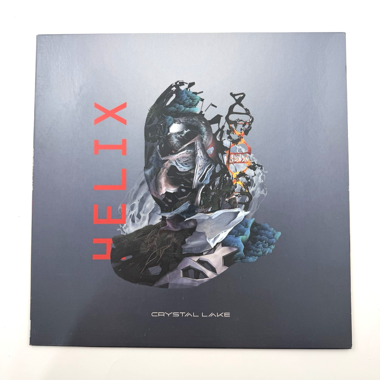 CRYSTAL LAKE Helix LP SharpTone 2019 Green & Yellow Vinyl NEAR MINT!