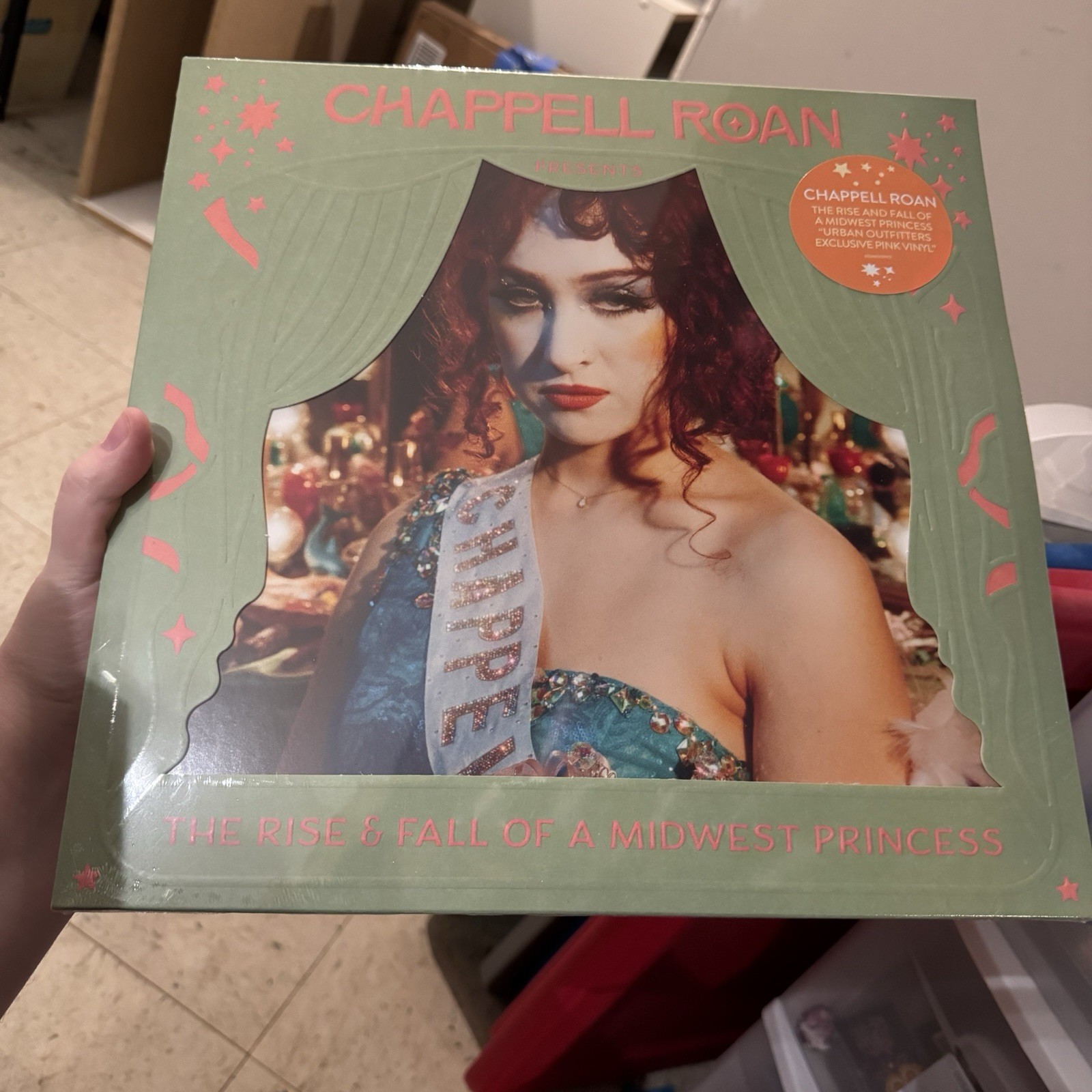 Chappell Roan The Rise and Fall Midwest Princess Urban Outfitters Pink Vinyl UO