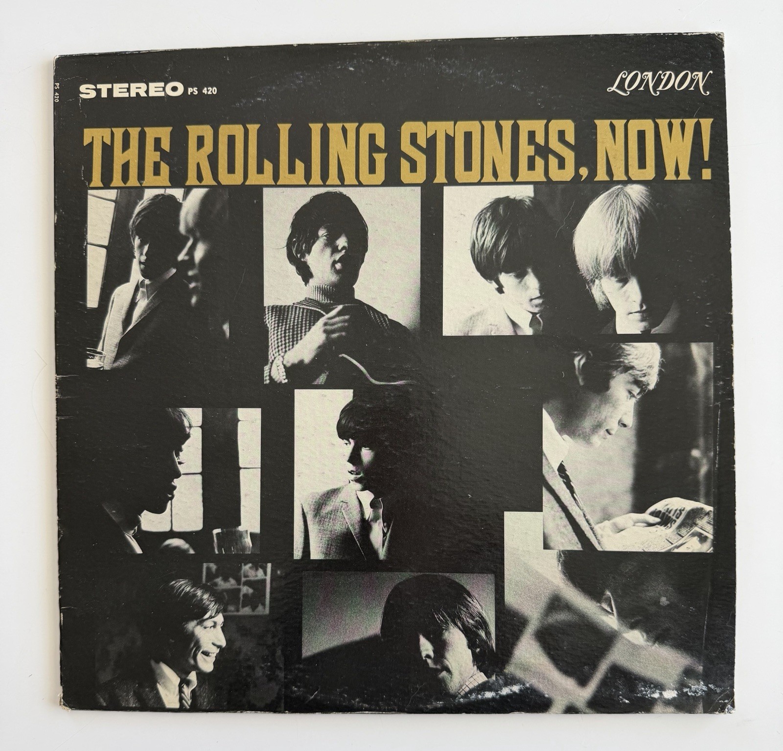 The Rolling Stones, Now! LP London PS420 Blues Rock British 1964 Stereo EX Vinyl