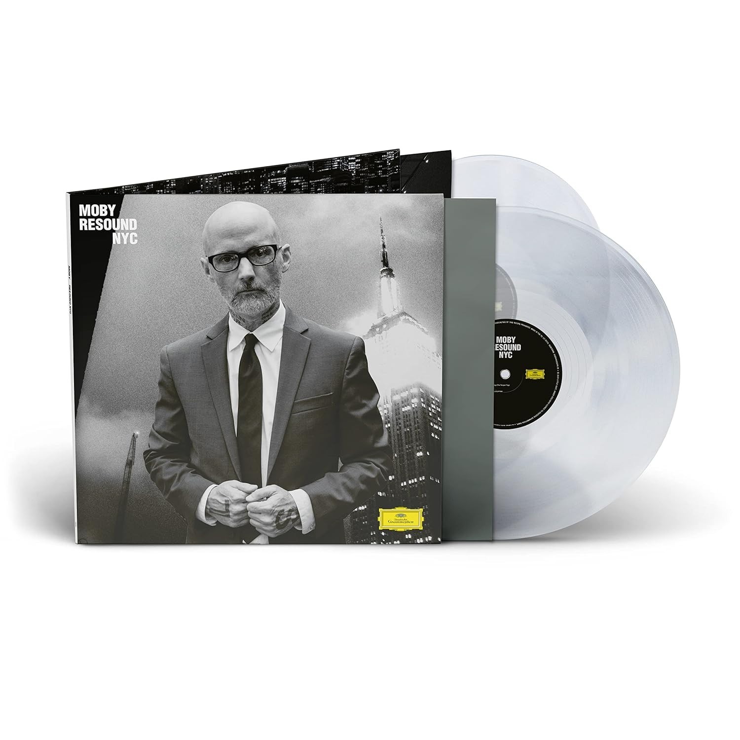 Moby – Resound NYC 2LP 12″ Crystal Clear Vinyl Record – NEW