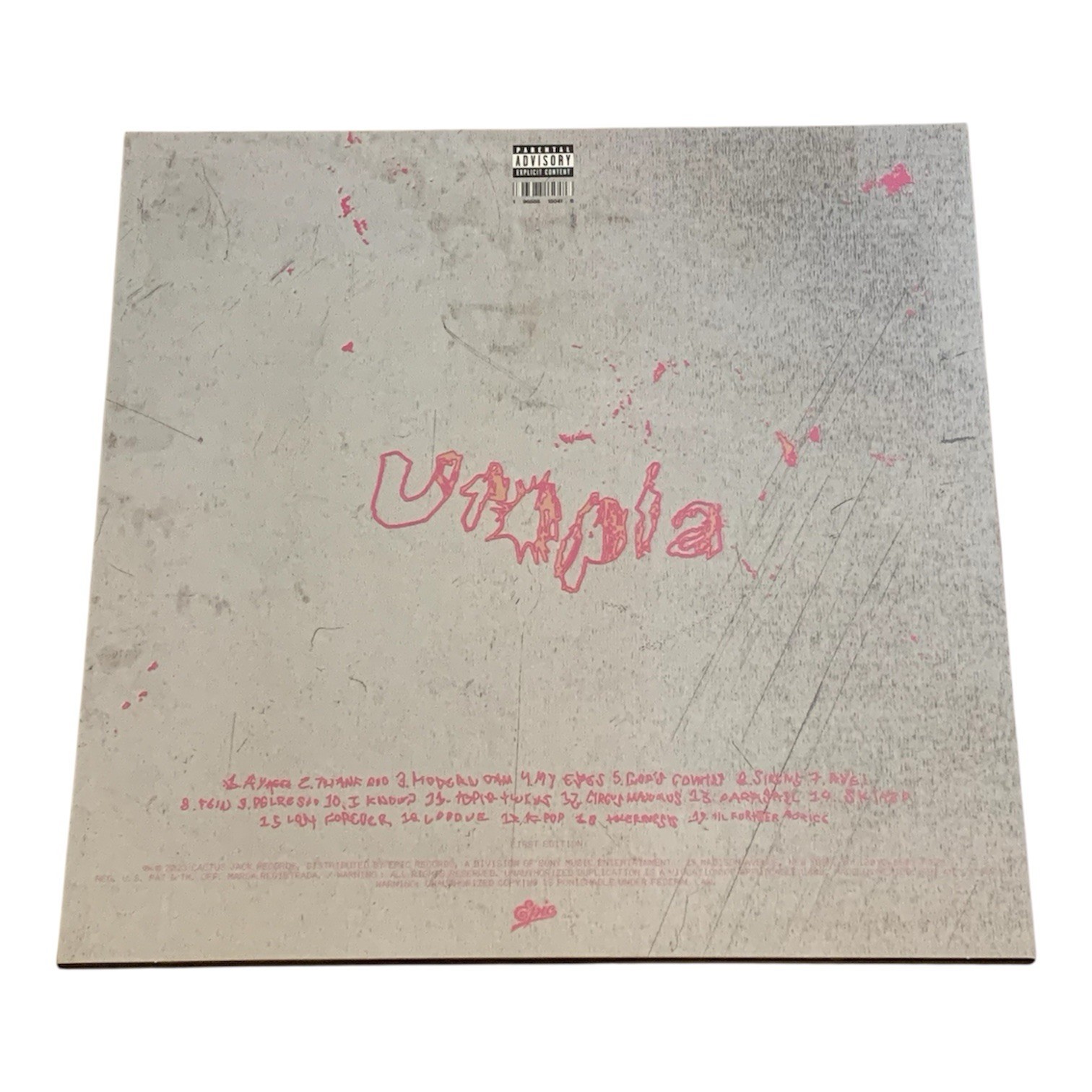 Travis Scott – Utopia 2 Vinyl Albums Cover Variant 1