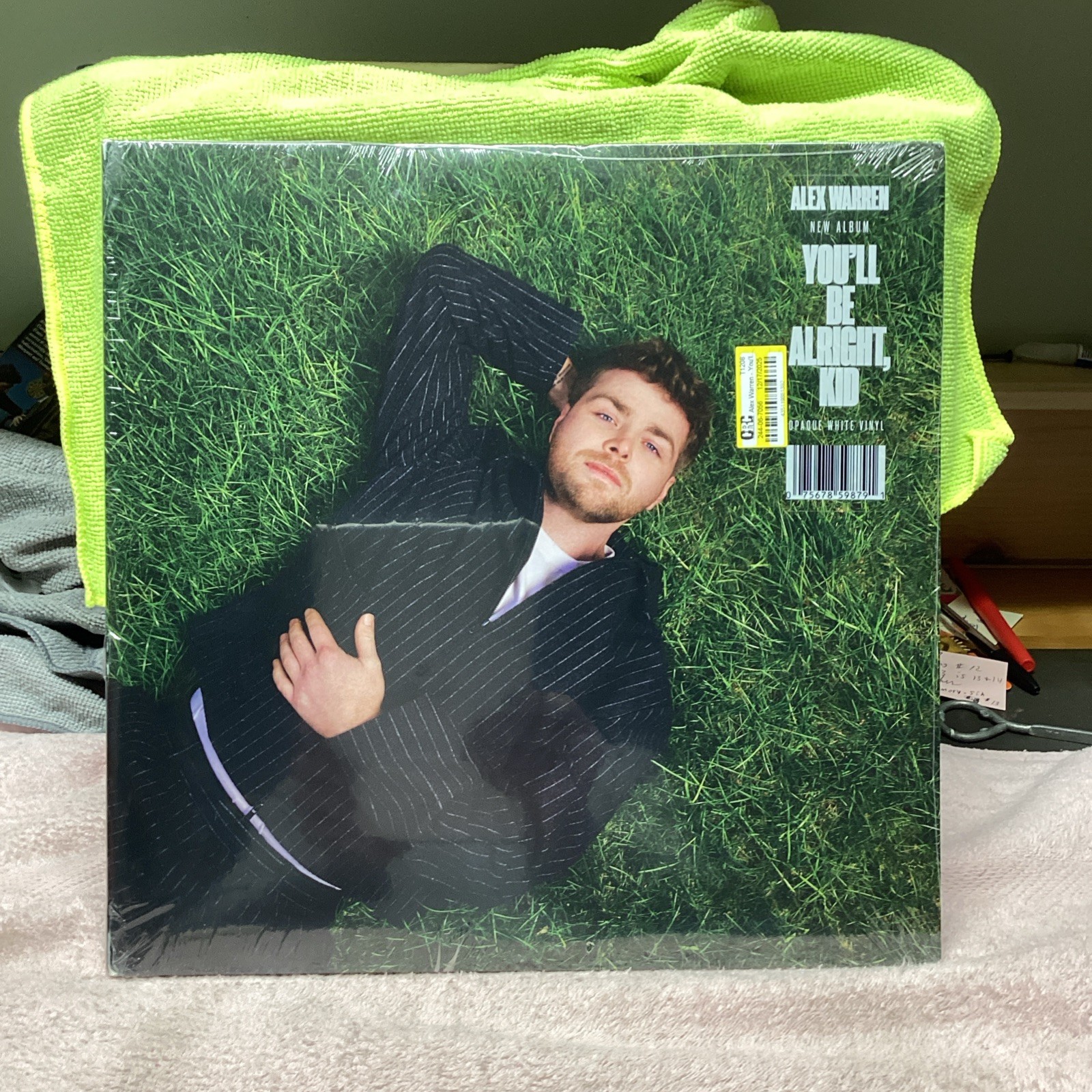 Alex Warren – You’ll Be Alright Kid – White 2 x LP Vinyl Records 12″ – NEW