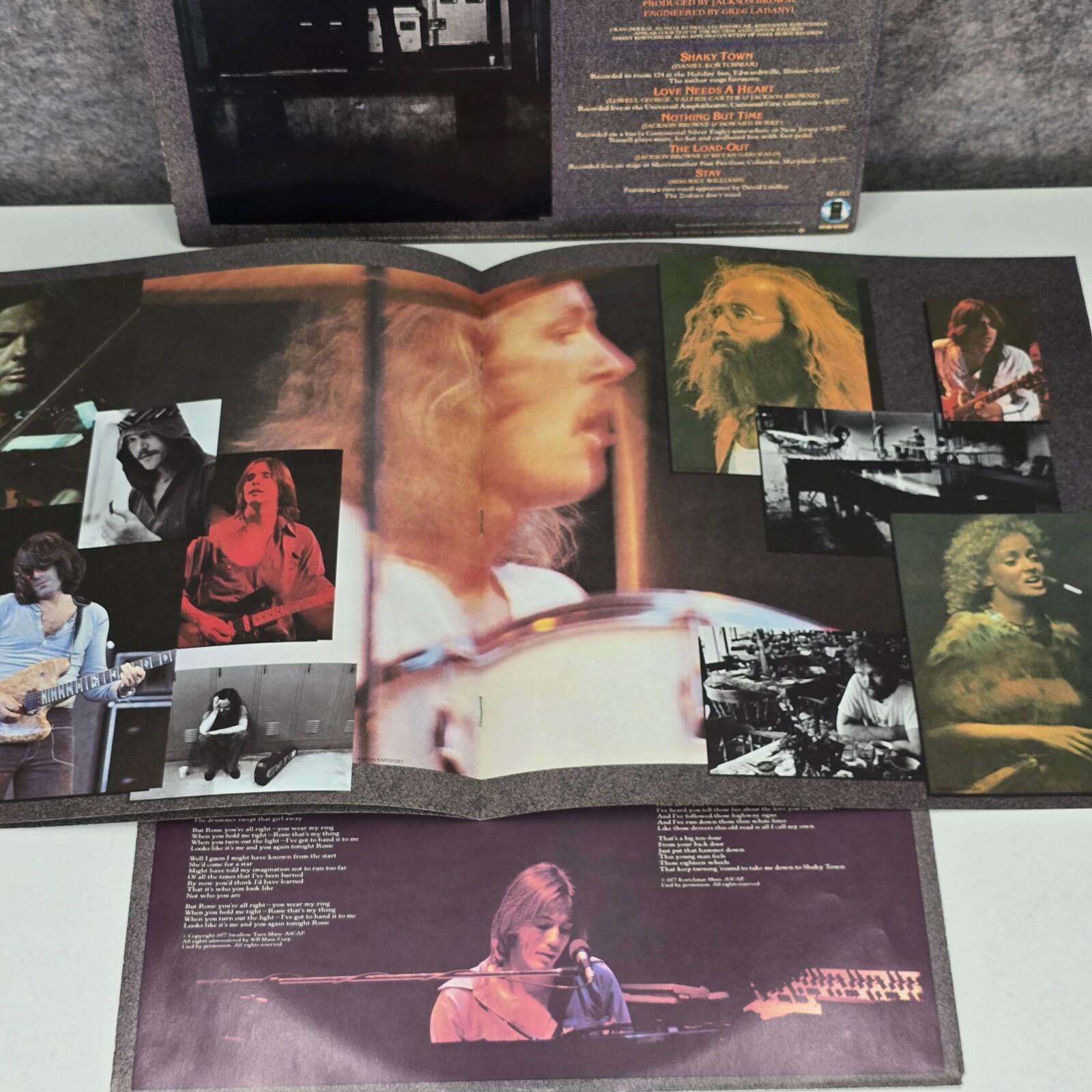 Jackson Browne – Running On Empty – 1977 – 12″ Vinyl Record LP – EX