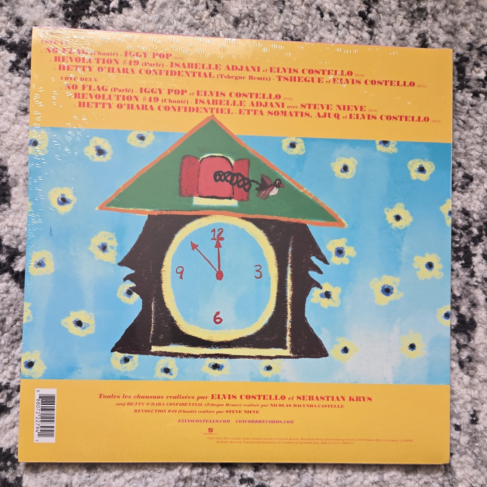 Elvis Costello — La Face de Pendule à Coucou [Neon Coral Vinyl] NEW Sealed LP