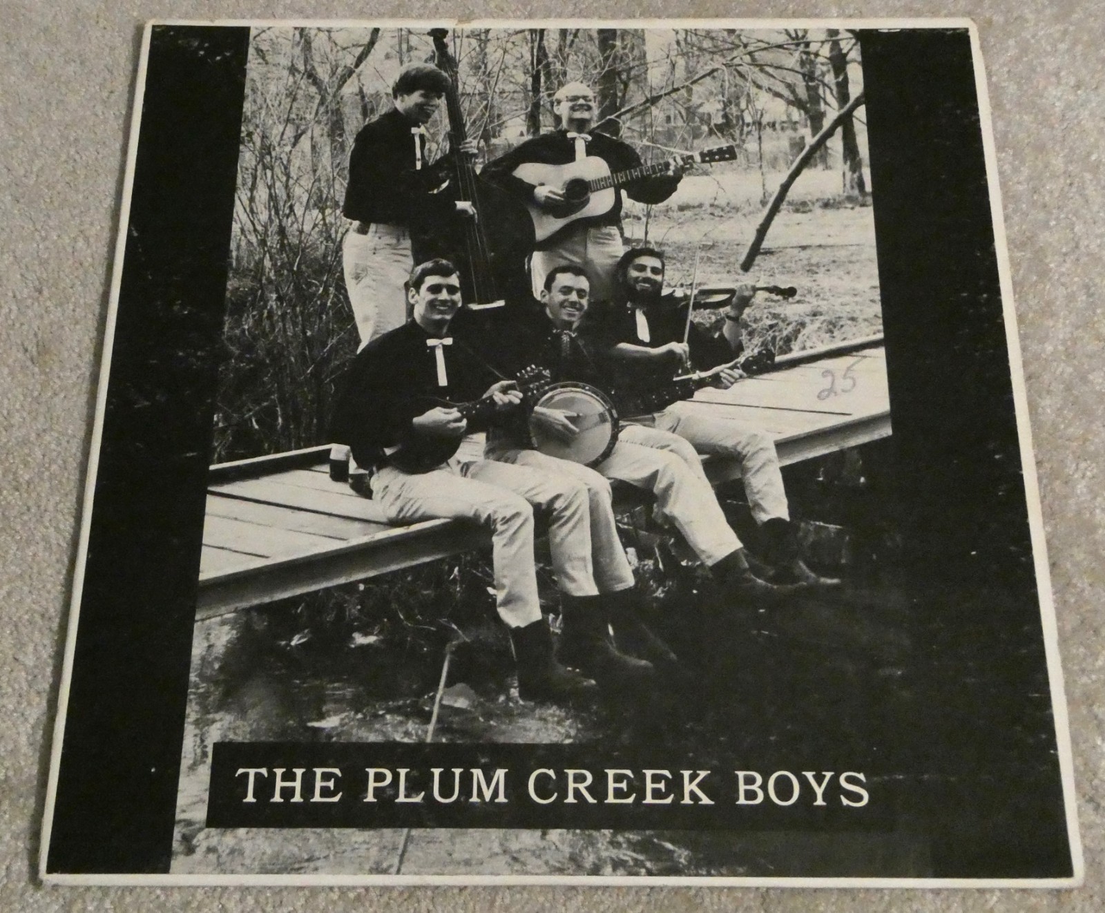 Plum Creek Boys LP Record Album Bluegrass Songs BKR3 Booklet Folk Bear Tracks