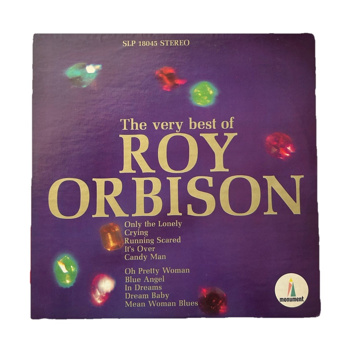ROY ORBISON The Very Best Of Roy Orbison Vinyl Record LP VG-/G+ Pop Rock N Roll