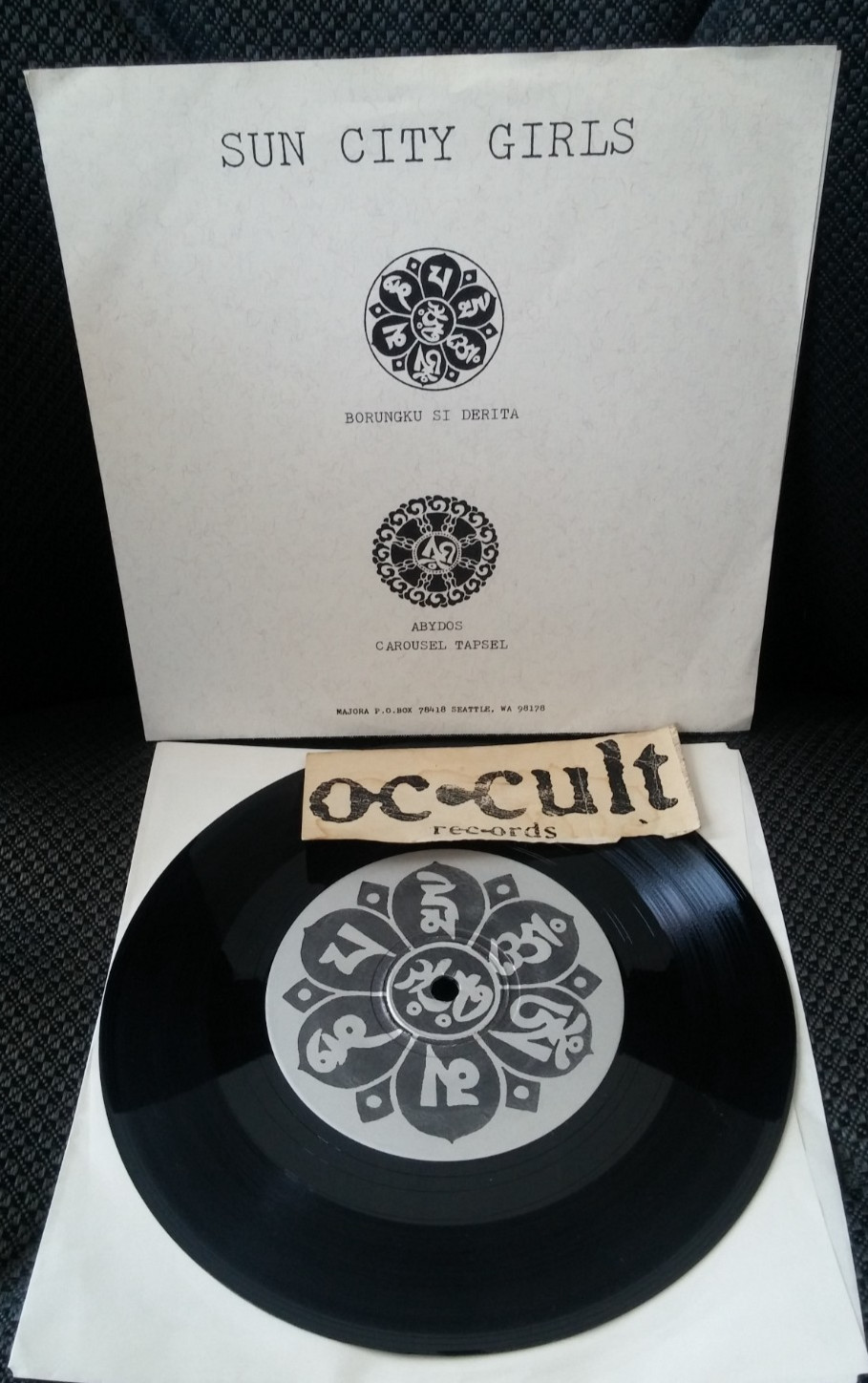 SUN CITY GIRLS 7″ Borungku Si Derita 1993 EXPERIMENTAL PSYCH NOISE AVANTGARDE