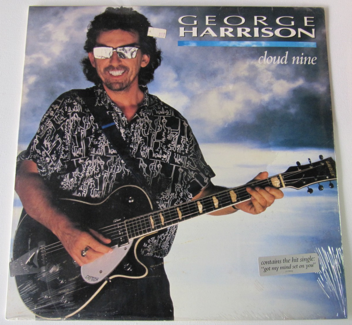SEALED Orig GEORGE HARRISON Cloud Nine LP w/ Hype Sticker EX Beatles Jeff Lynne