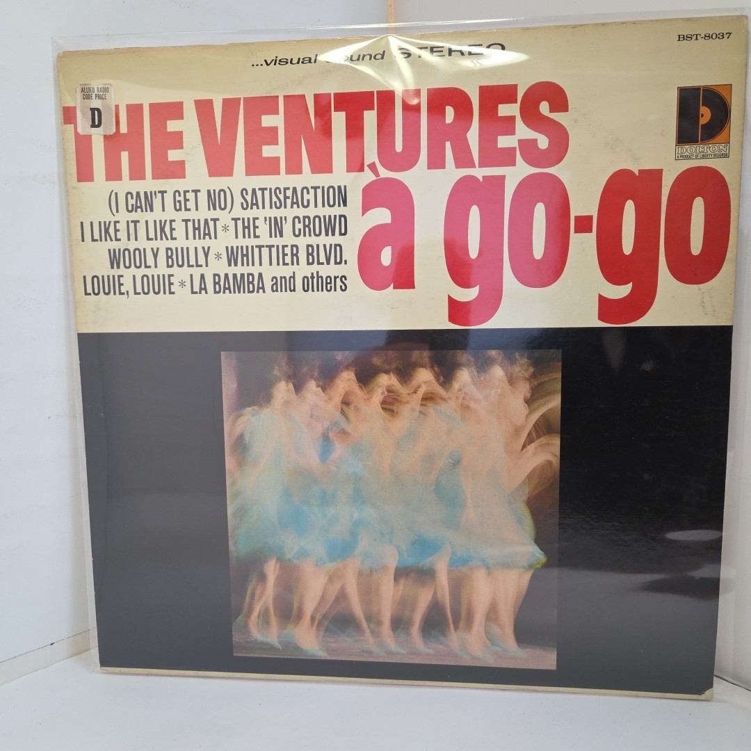 The Ventures – a Go-Go – 1966 Dolton Stereo Rock Vinyl LP Record Album VG-EX