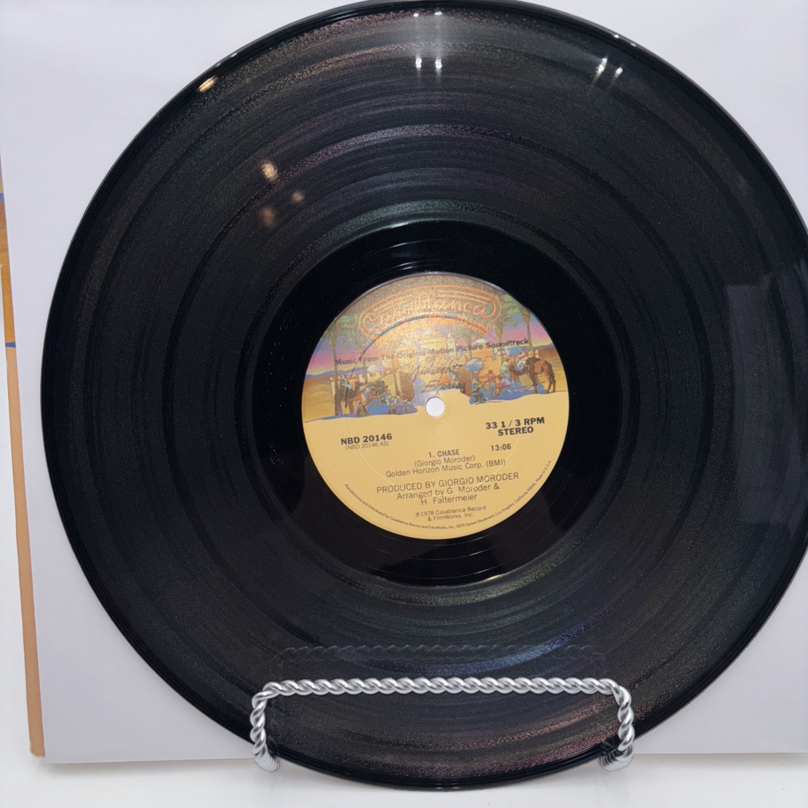 Giorgio Moroder-Chase-Disco Soundtrack Casablanca Records NBD 20146 1978 Single