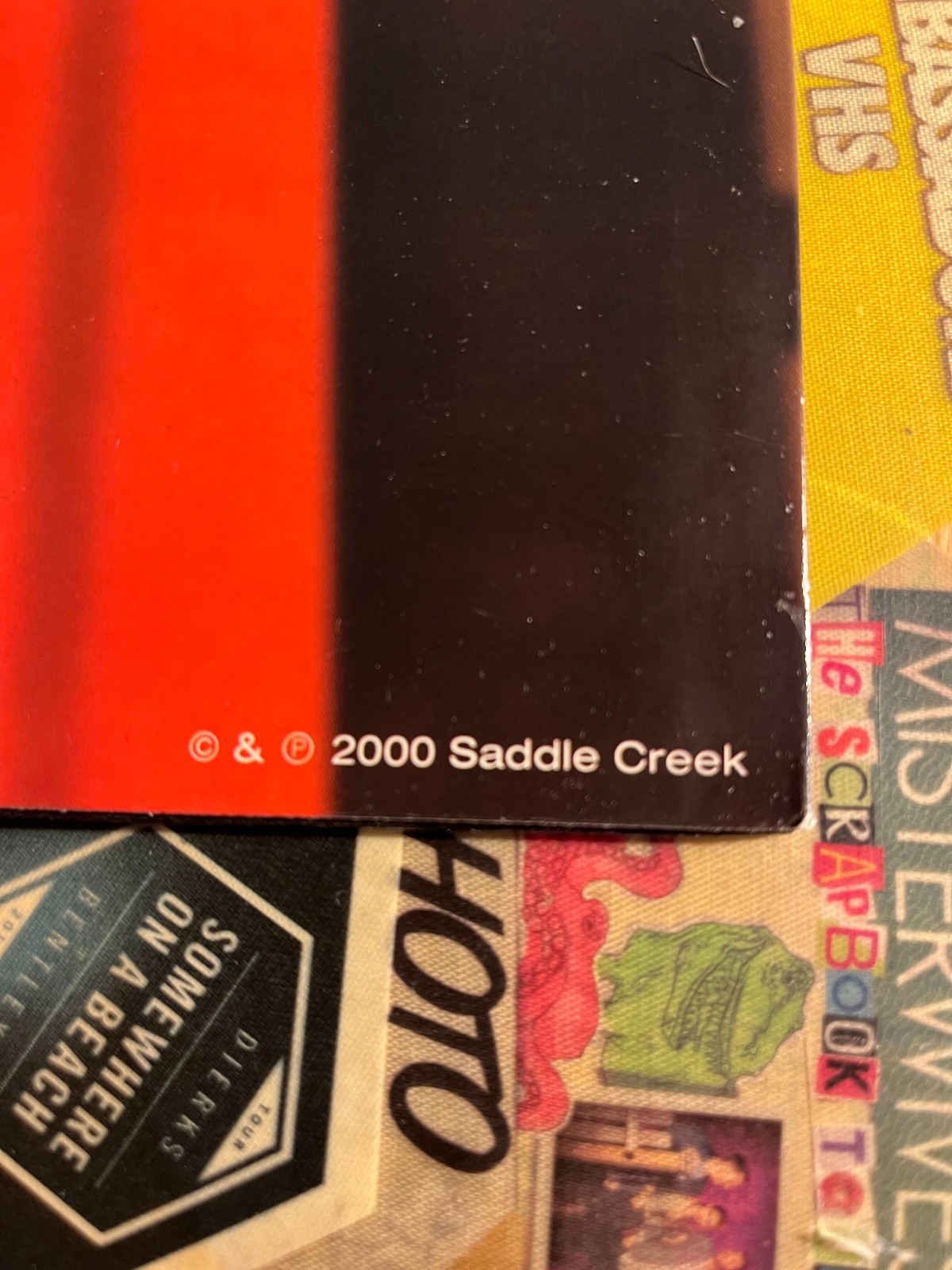Cursive “Domestica” LP – 12″ Translucent Red Vinyl – Saddle Creek 2000