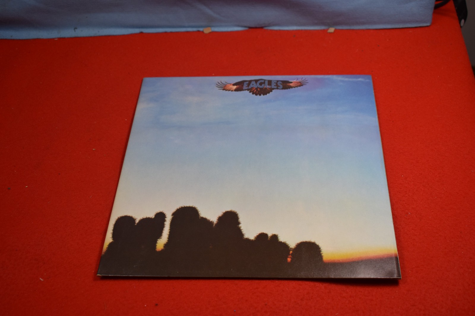 Eagles LP UK Press SYTC 101 Asylum Gatefold misprint Vinyl Record EX/EX A1/B1