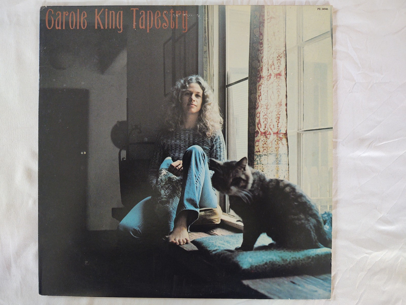 Carole King – Tapestry LP 1977 Re Ode PE 34946 VG/EX
