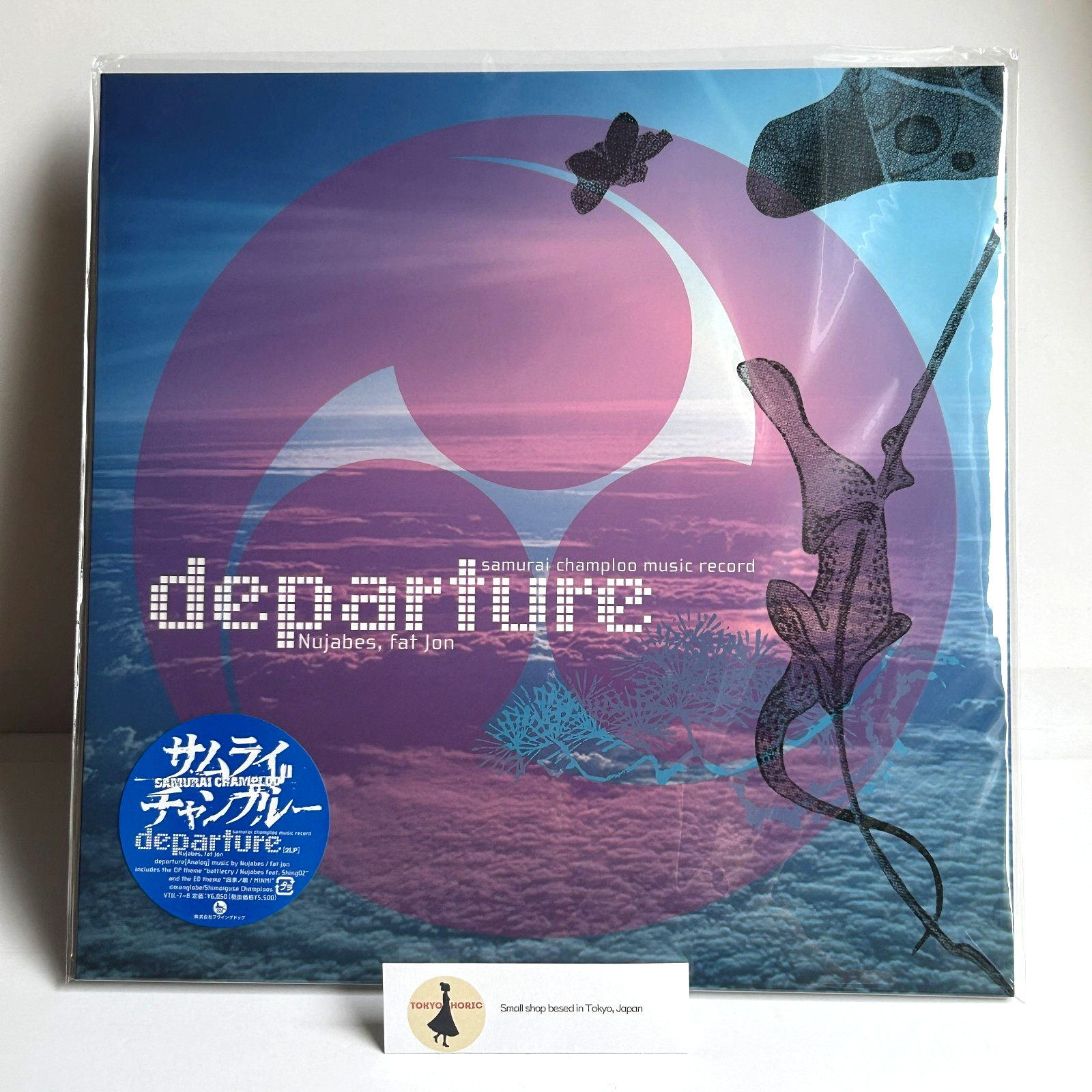 Samurai Champloo Music Record Departure Nujabes 2LP Vinyl VTJL-7 Limited New
