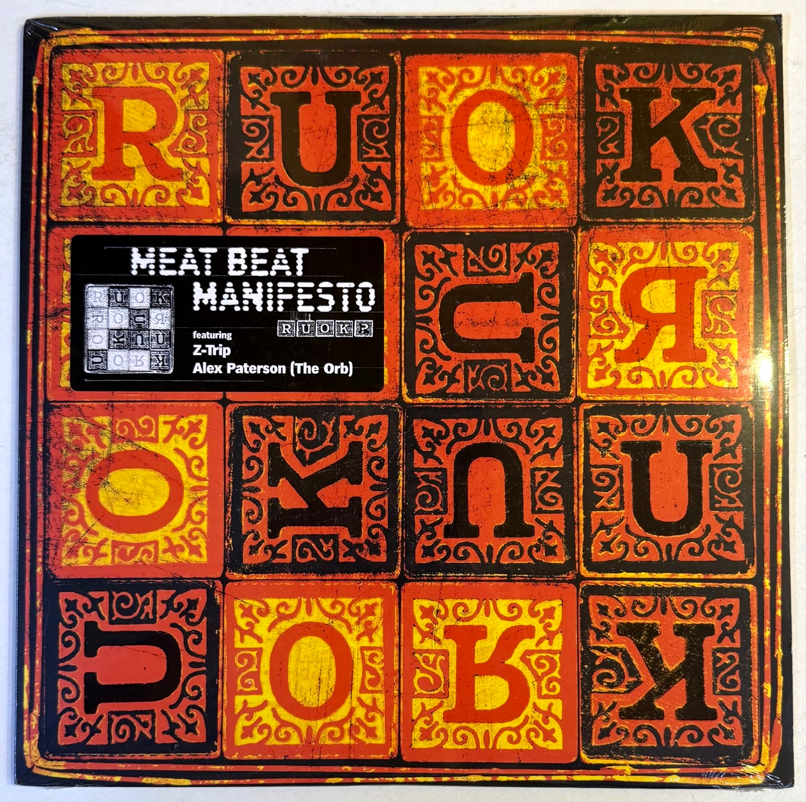 MEAT BEAT MANIFESTO “RUOK?” Orig 2002 Vinyl 2xLP Skor Records **STILL SEALED**