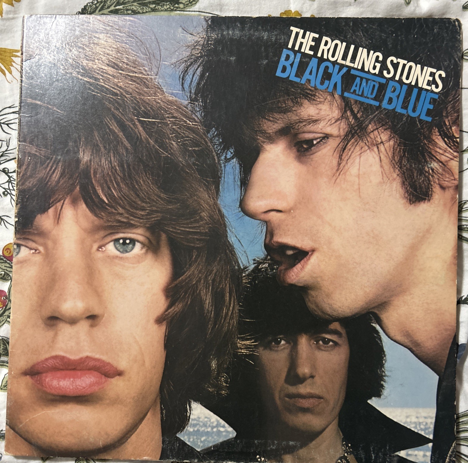 The Rolling Stones Black and Blue Vinyl COC79104 1976 1st Press