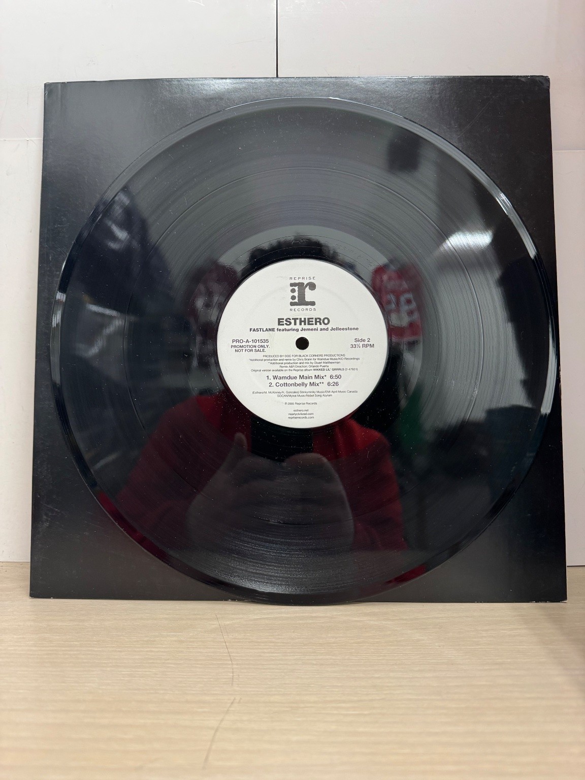 Esthero – Fastlane 12″ Promo Record 2005 Reprise Records Hip Hop 33 RPM