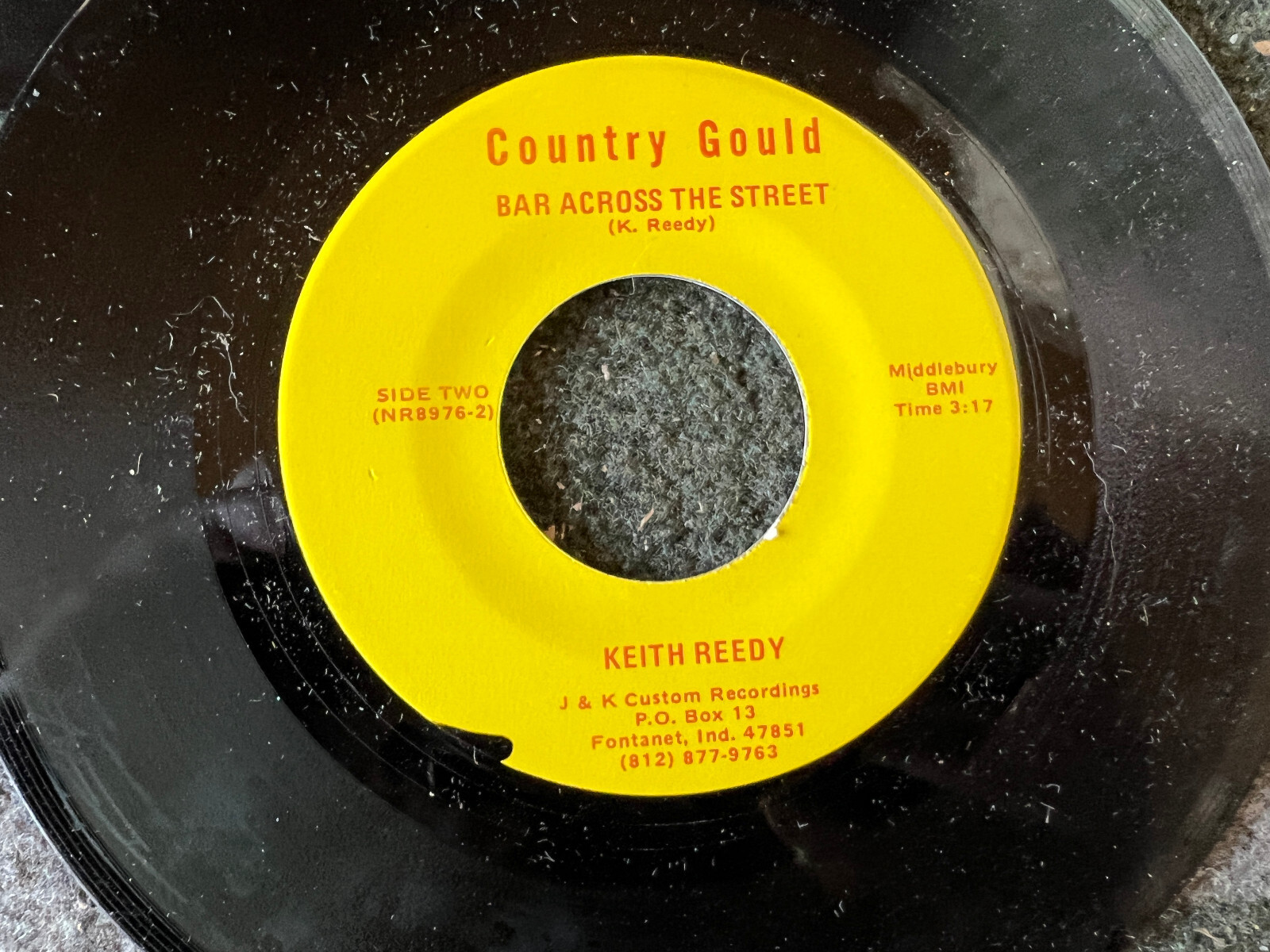 Lot of 9x PRIVATE/UNKNOWN?/CUSTOM/Honky-Tonk/Hillbilly/C&W 7″ 45rpm Singles #12