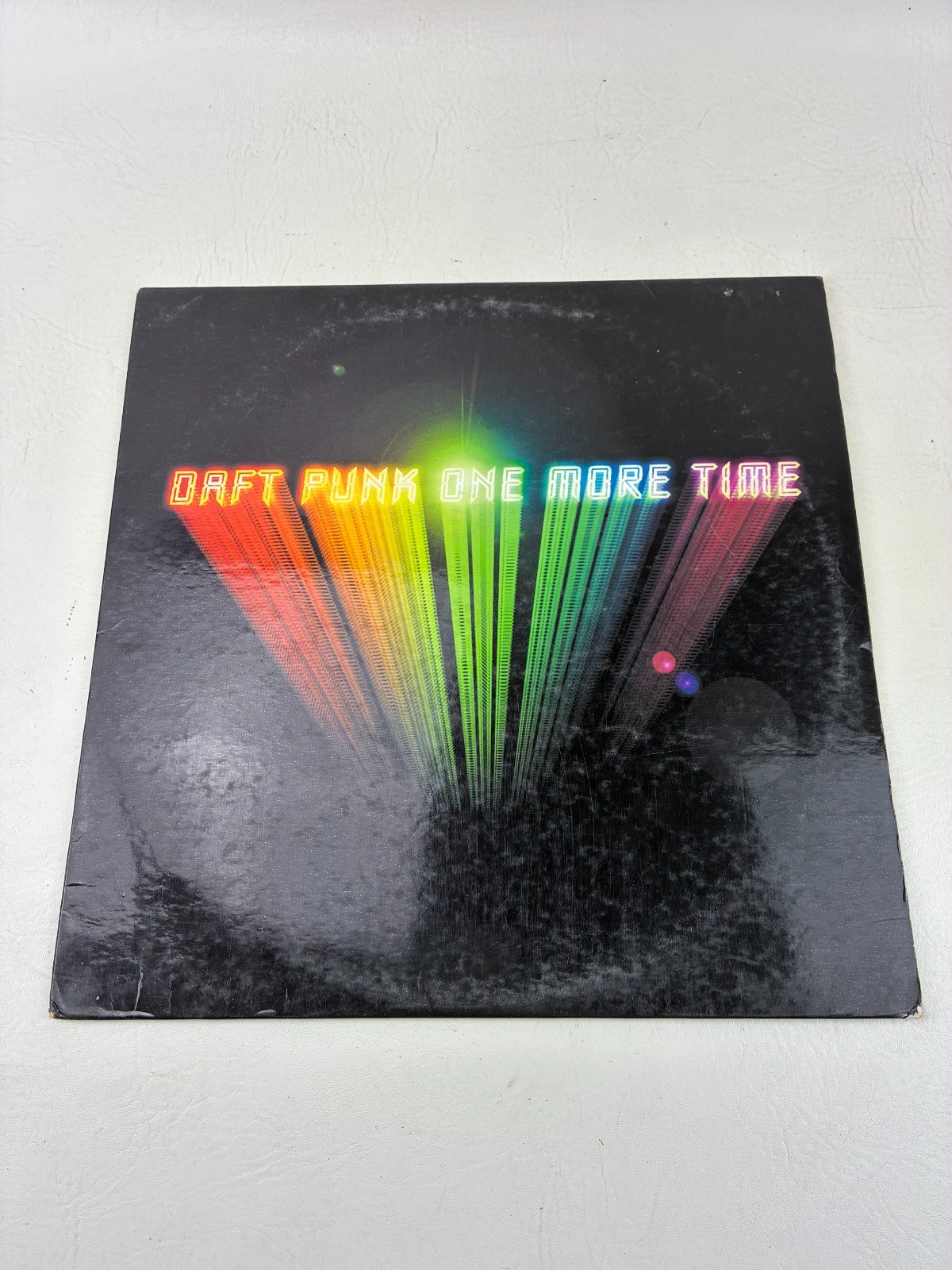 Daft Punk One More Time 2000 Vinyl 12” Original One Sided EU Import Vinyl Record
