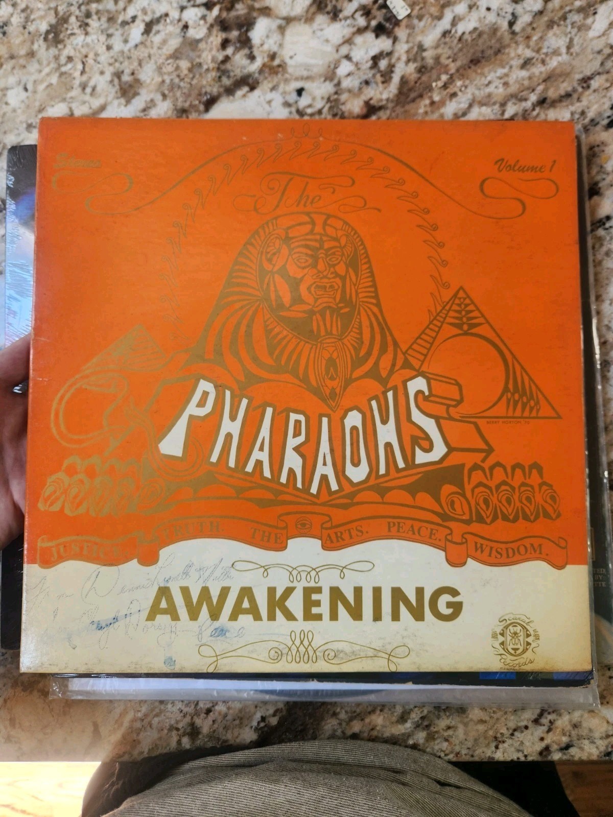 The Pharoahs – The Awakening – Scarab SR-#001 Orig 1971 Funk Soul Jazz LP Vinyl
