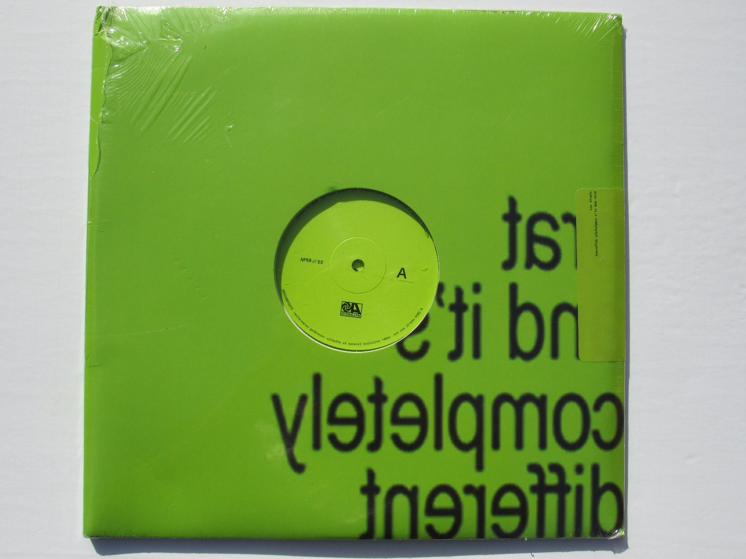 XOX – Totally Different 12″ Record 1999 Promo Atlantis Records Dance 33 RPM