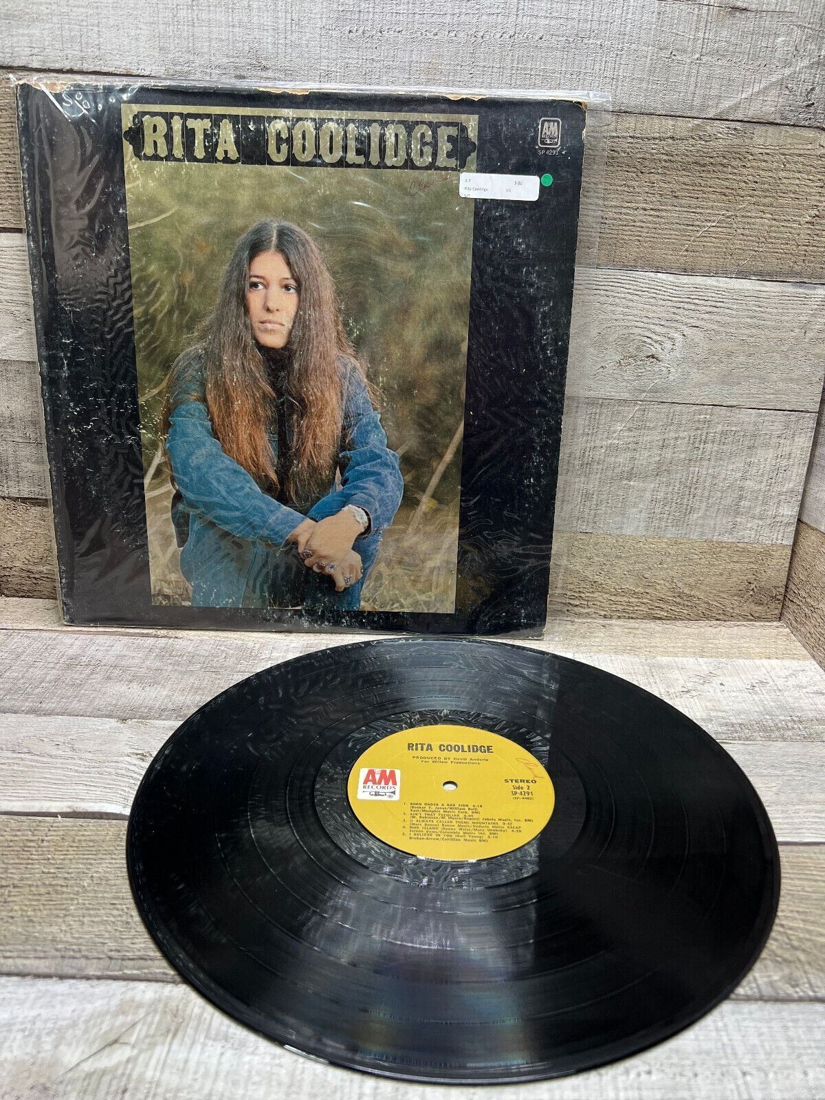 RITA COOLIDGE Self Titled A&M SP-4291 LP