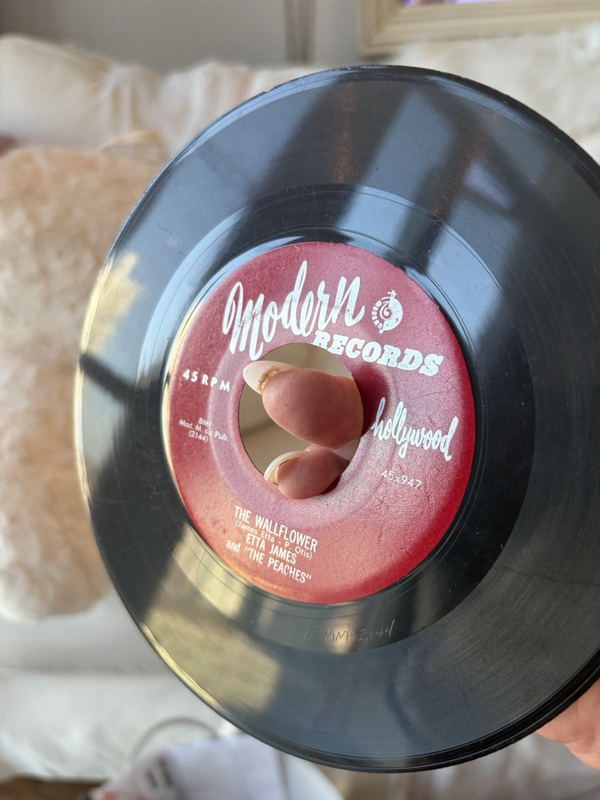 Etta James – Hold Me, Squeeze Me / The Wallflower 45 RPM Vinyl Record