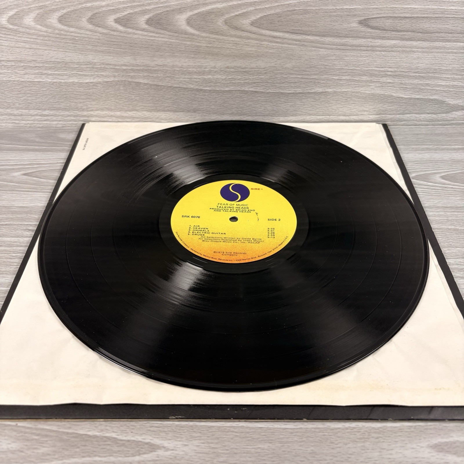 TALKING HEADS: Fear Of Music 1979 Sire
