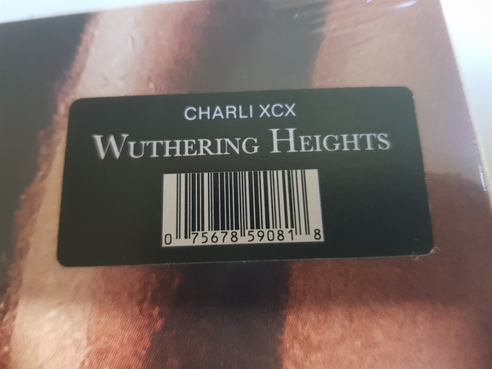Charli XCX – ‘Wuthering Heights’ – Black & Green Marble Vinyl Album- New