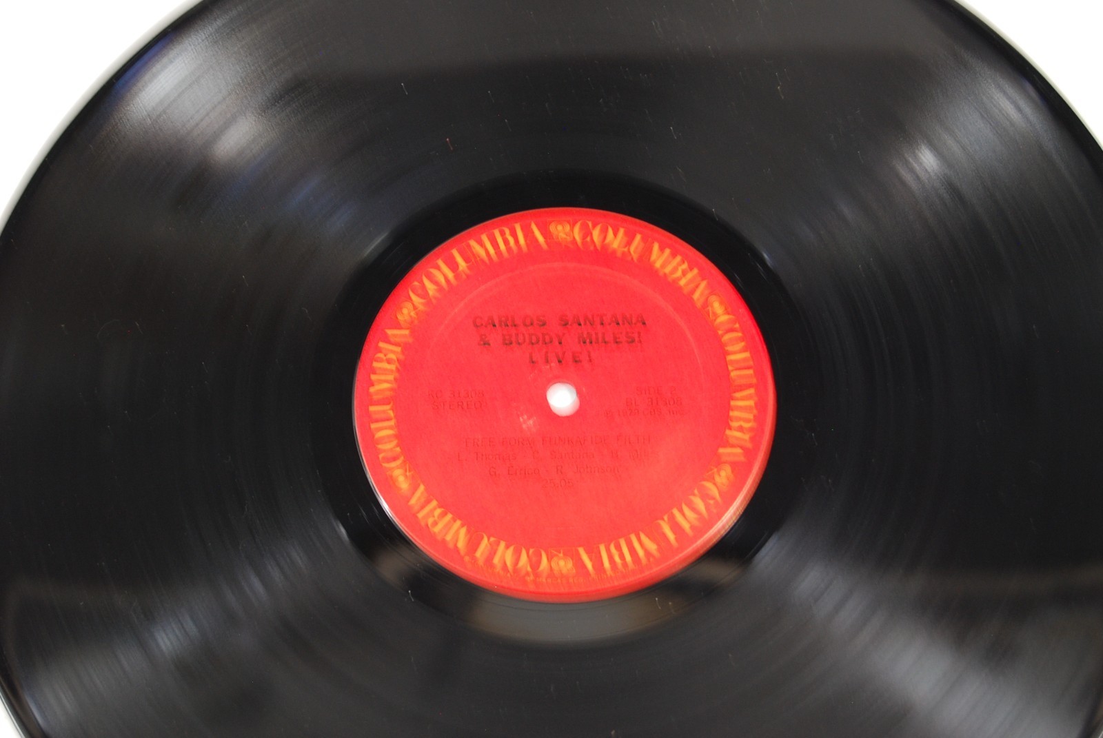 Carlos Santana and Buddy Miles Live! 1972 LP Record Rock Gatefold