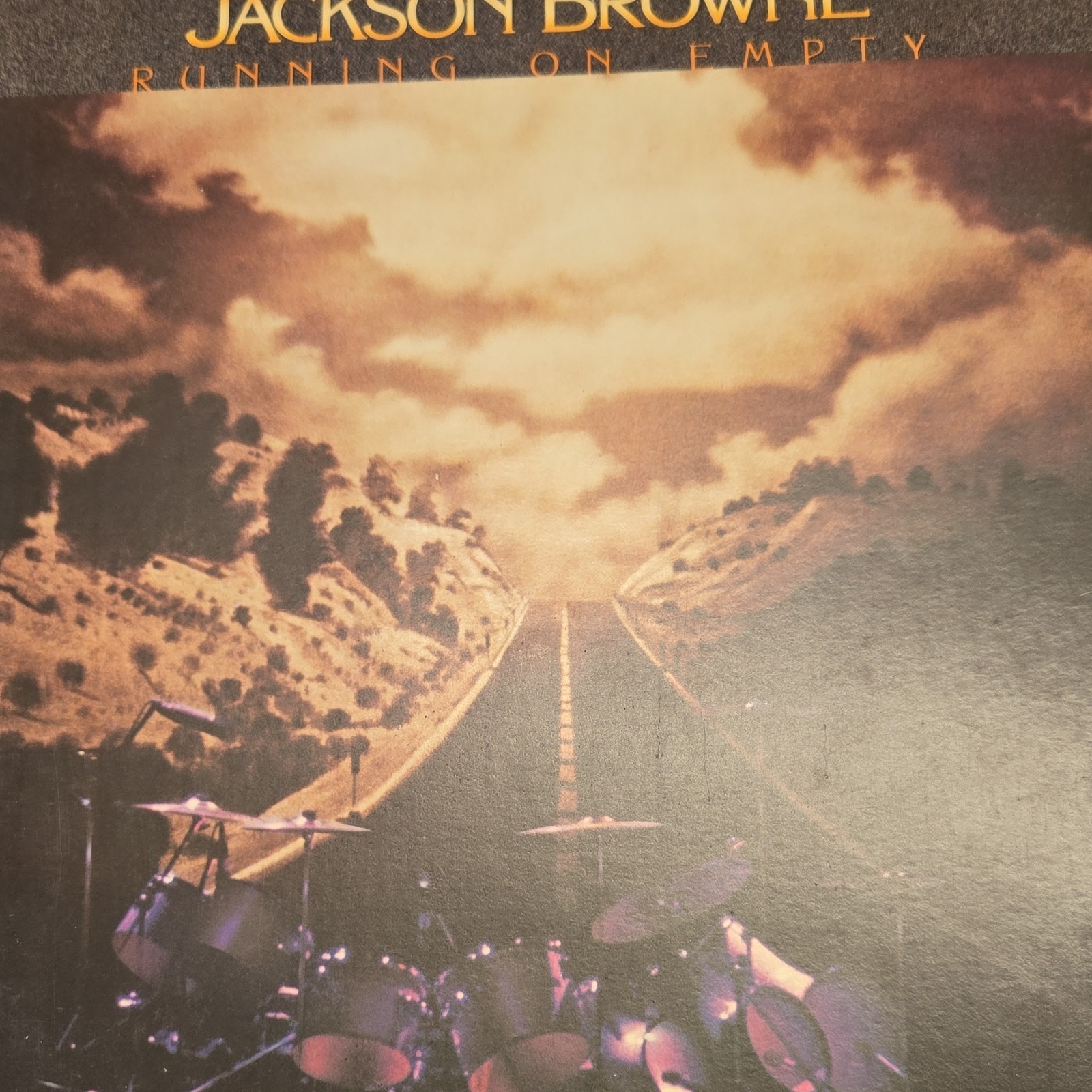 Jackson Browne Running on Empty Asylum 6E-113 1977 LP 33 RPM 12″ Vinyl