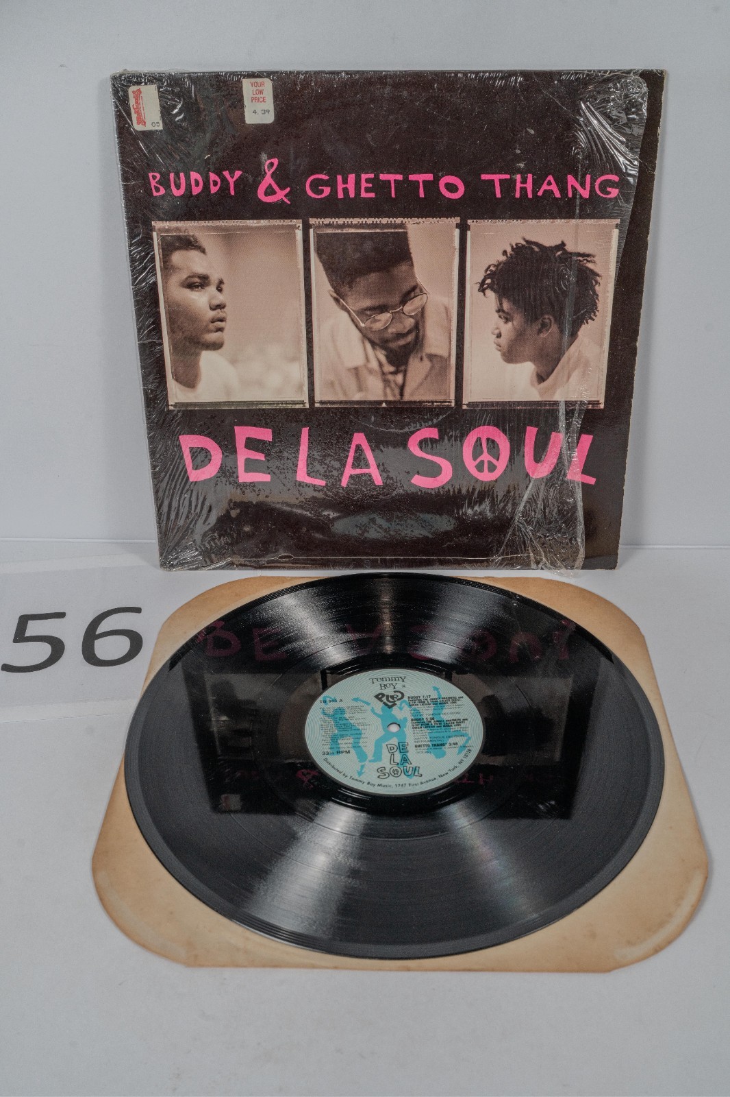 De La Soul Buddy 12″ Tommy Boy TB 943 Orig US 1989 Rap Native Tongues