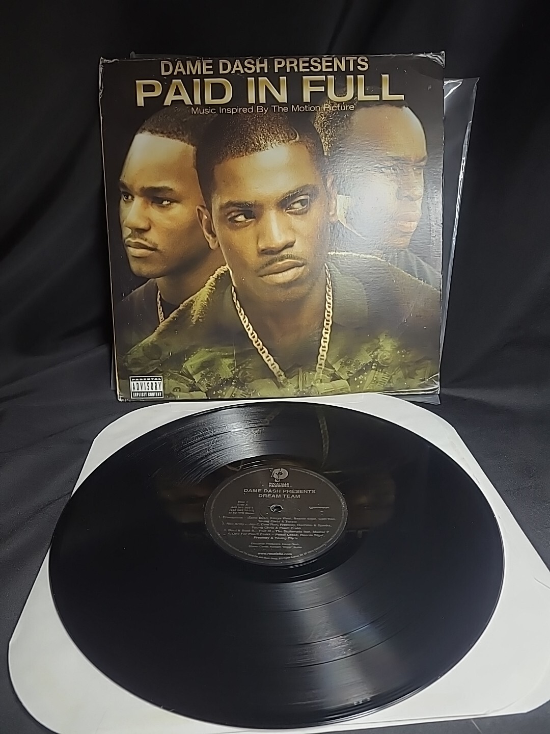 Paid In Full Soundtrack,2002 2x LP, Roc-A-Fella Dame Dash Jay-Z Promo Version