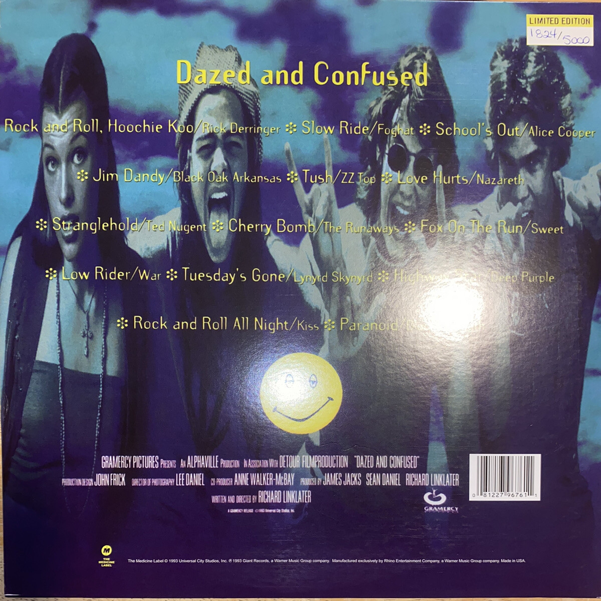 Kiss 2x Lp Dazed And Confused RSD Green Marble Vinyl #1824/5000 Cooper Sabbath