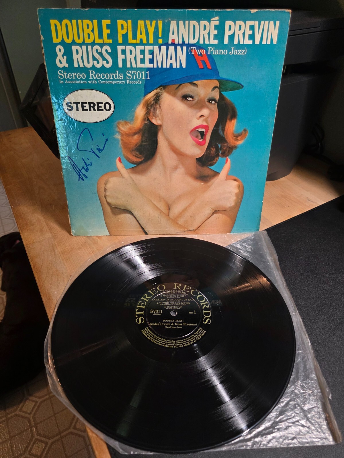 André Previn & Russ Freeman – Double Play! (LP) STEREO S7011 *SIGNED*