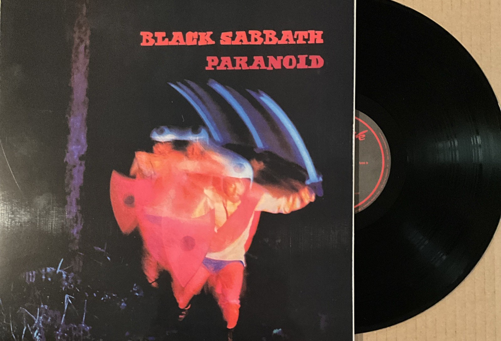 Black Sabbath – Paranoid LP 2005 Earmark – DMM41005 [180g Gatefold] EX/EX *IT