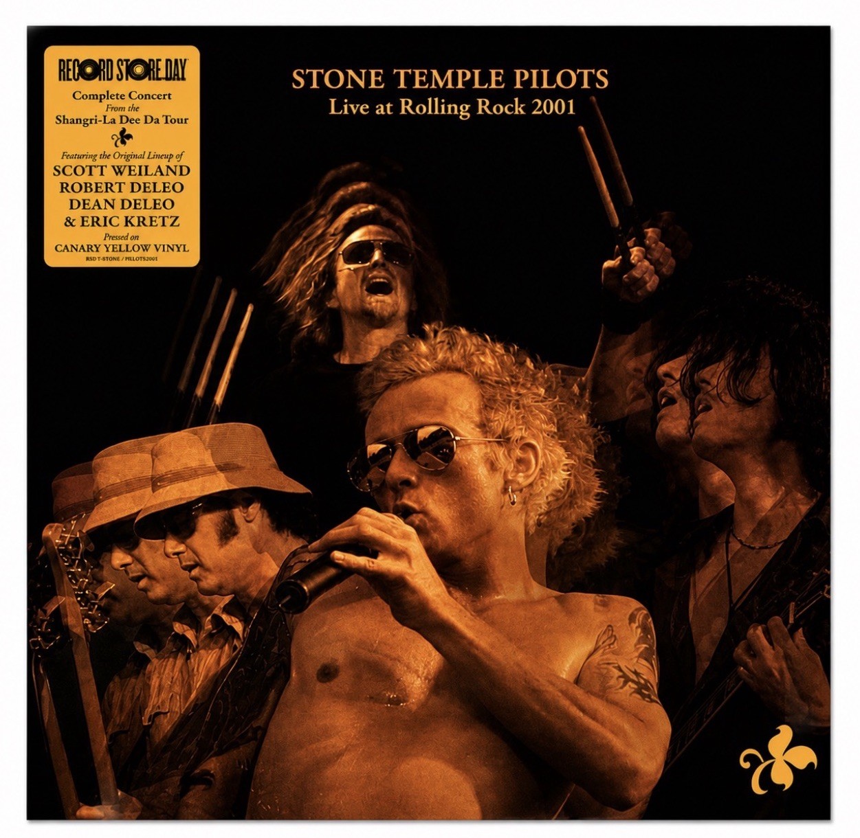 Stone Temple Pilots Live at Rolling Rock 2001 Canary Yellow Vinyl LP LE RSD 2026