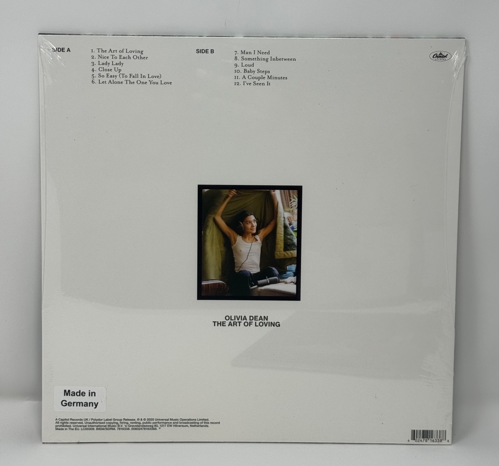 The Art of Loving D2C Alt Art LP Olivia Dean Orange ❇️SHIPS NOW❇️