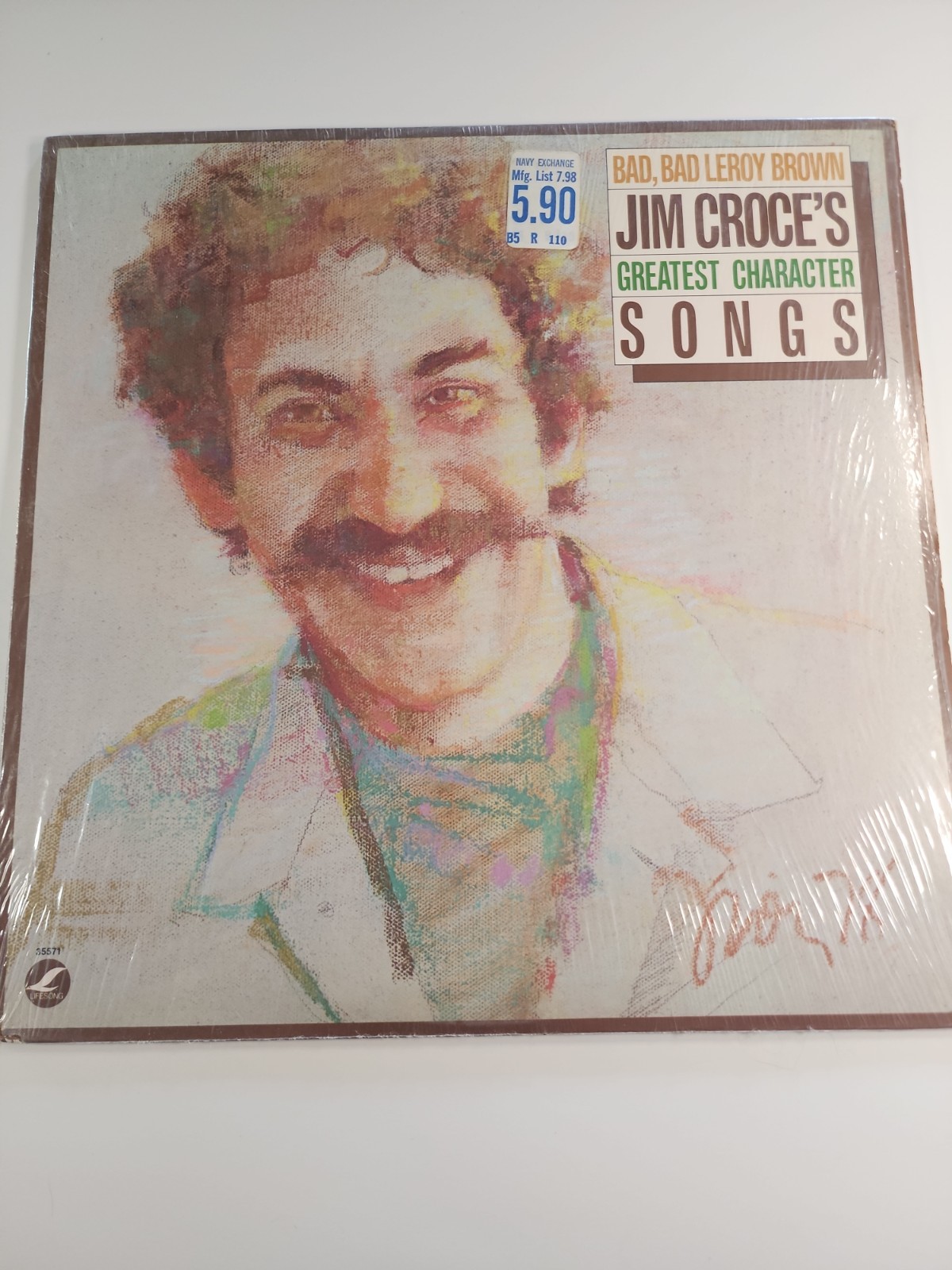 Jim Croce Greatest Character Songs LP Sealed Vinyl Bad Bad Leroy Brown Vintage