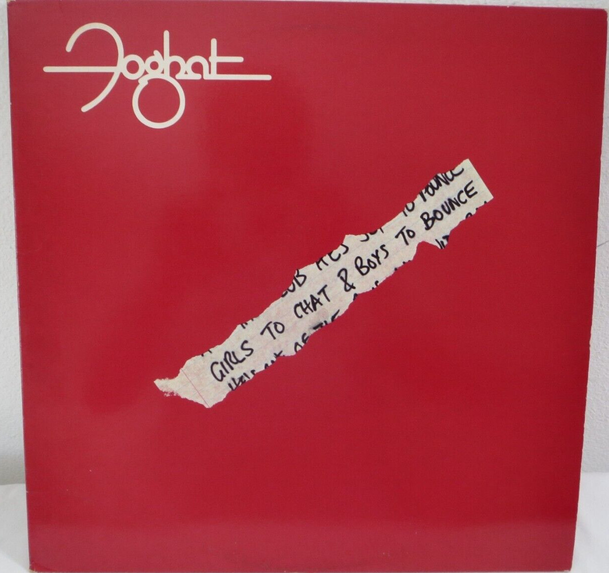 Foghat – Girls To Chat & Boys To Bounce – BRK 3578 Vinyl LP Record Album 1981
