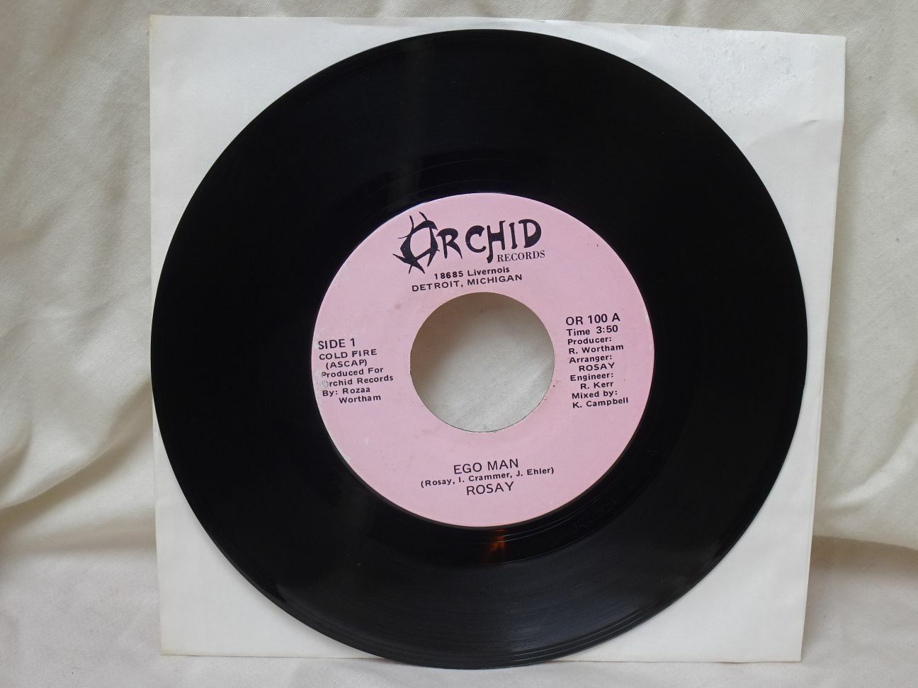 Rosay: Ego Man U.S 1980s EX+ 7″