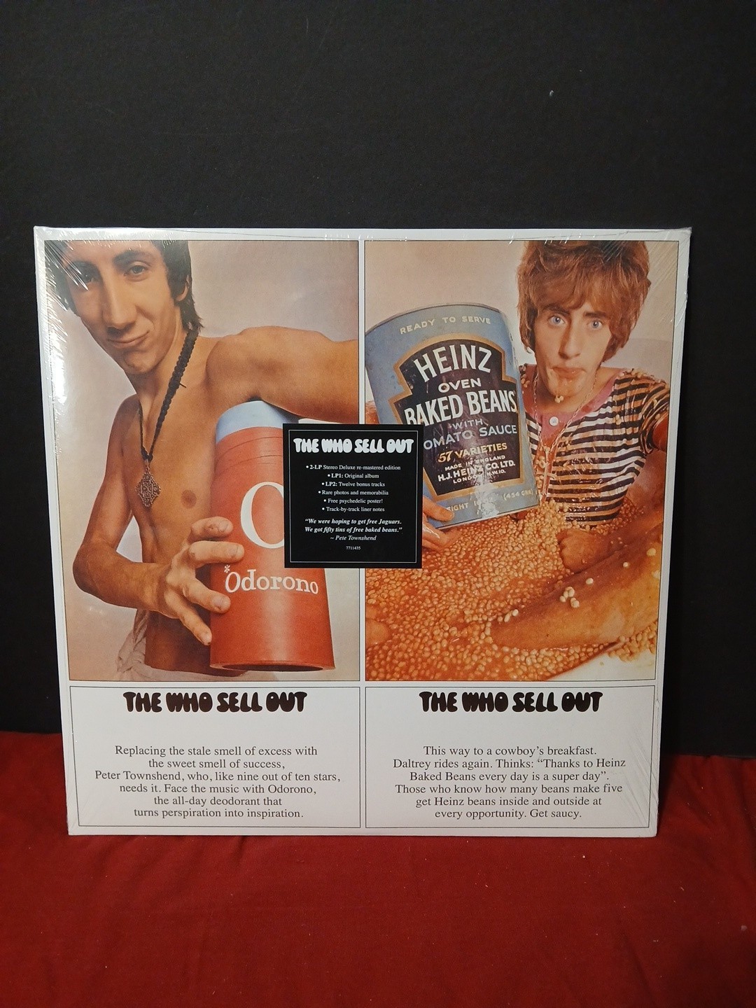 The Who Sell Out 2LP Deluxe Edition Vinyl – NEW SEALED – Remastered W/ Poster