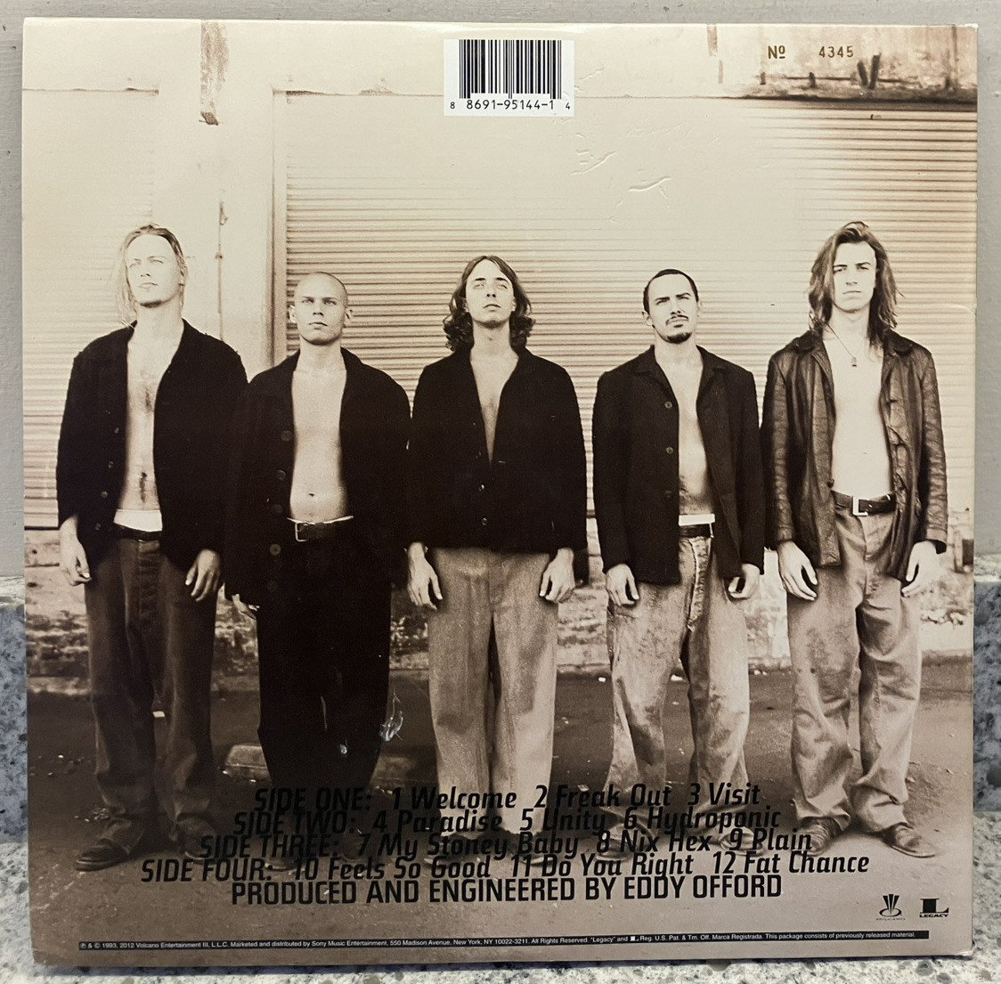 311 – Music ; 2012 RSD NUMBERED 2XLP