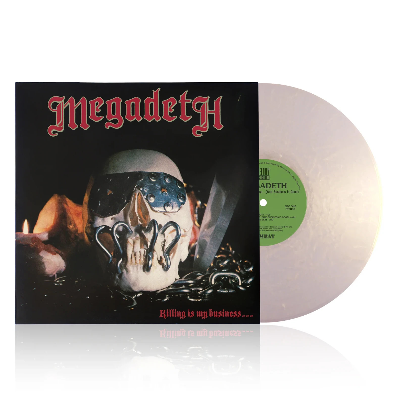 Megadeth Killing Is My Business 40th Anniversary Iridescent GOLD Vinyl LP x/500