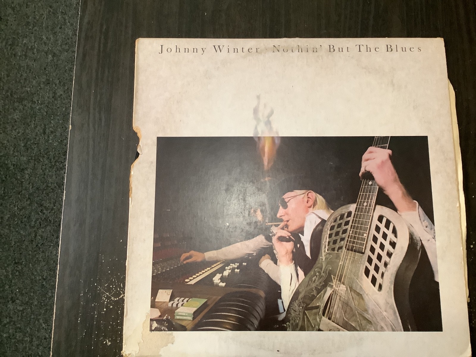 johnny winter nothin but the blues vinyl 1977