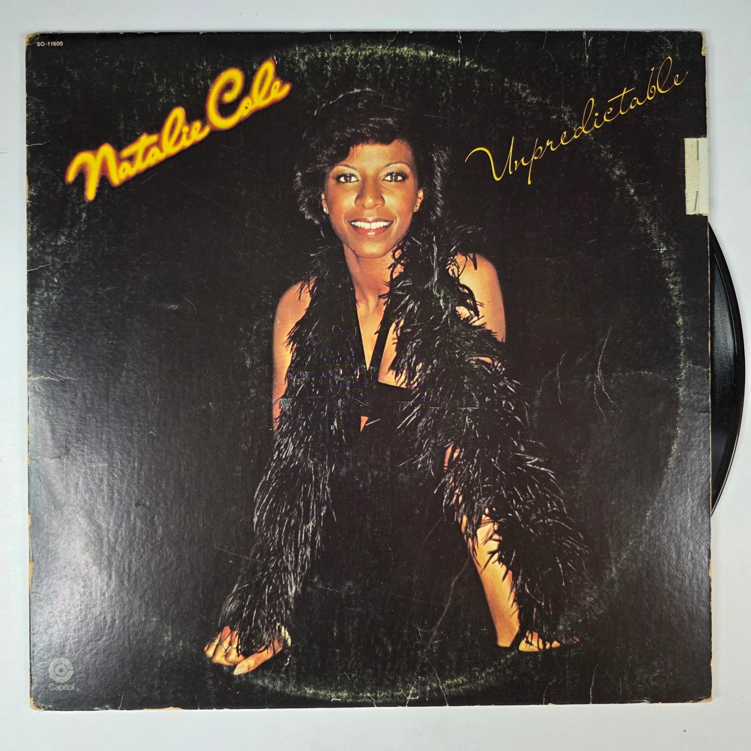 Natalie Cole – Unpredictable 12″ Record 1977 Capitol Soul 33 RPM