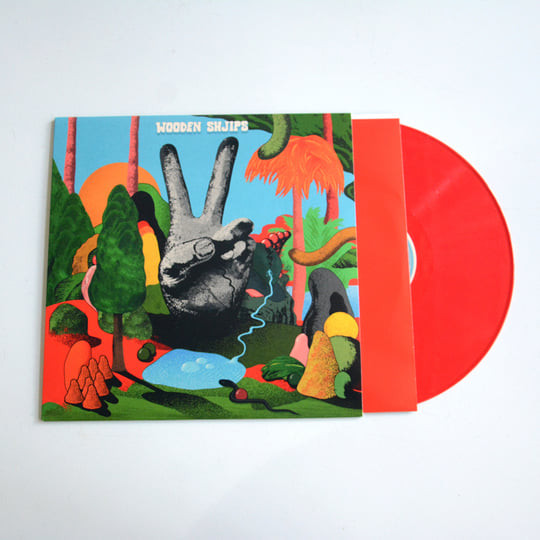 Wooden Shjips – V. (OPAQUE RED VINYL) – POST ROCK *SEALED/COLOR*