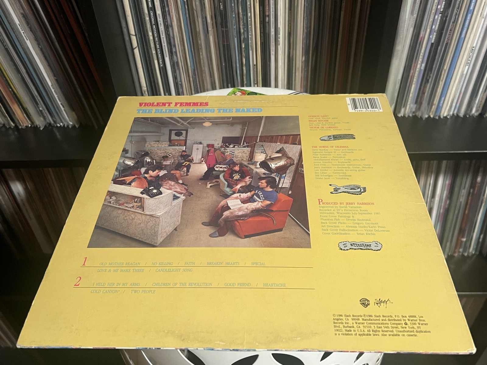 Violent Femmes – The Blind Leading The Naked (LP) (Very Good (VG)) – 3943075939