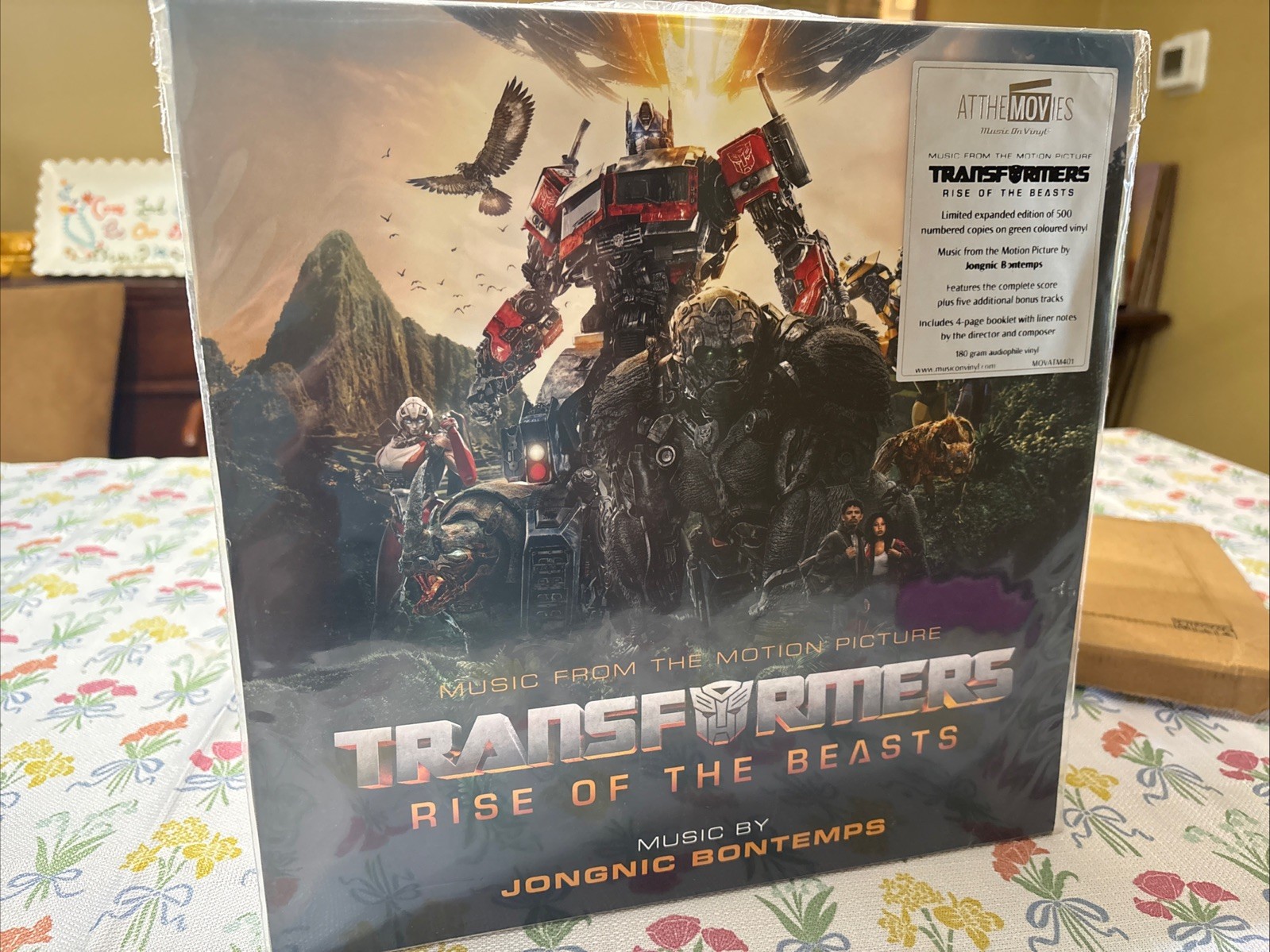 JONGNIC BONTEMPS TRANSFORMERS: RISE OF THE BEASTS [MUSIC FROM THE MOTION PICTURE