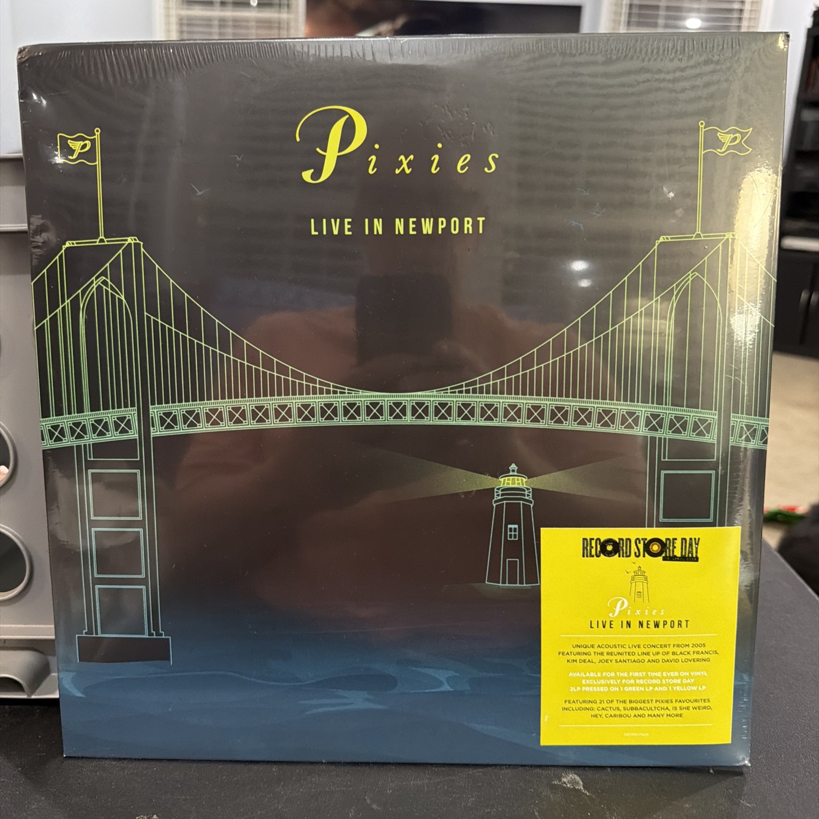 The Pixies Live in Newport New Sealed RSD 2026 Green & Yellow Vinyl – NEW